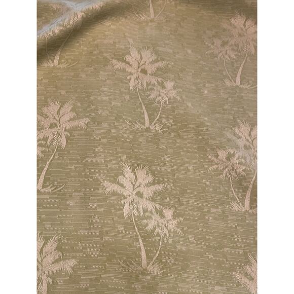 Medium Silk Nat Nast Short Sleeve Hawaiian Shirt Green Palm Trees - Picture 9 of 9